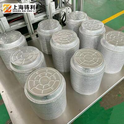 Schneider Electric foil container machine  for Round Square Rectangular Patterns