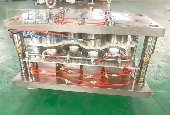 Mitsubishi PLC Mitsubishi Inverter Aluminium Container Making Machine With SMC Pneumatic Parts