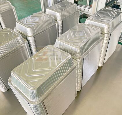 Mitsubishi PLC Controlled 4-Cavity Aluminum Foil Cup Making Machine Production Line