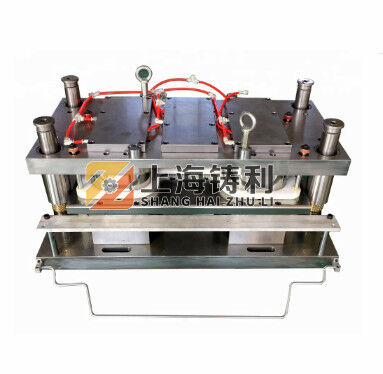Mitsubishi PLC Pneumatic SMC Inverter Aluminum Food Container Machine 12000KG 24KW