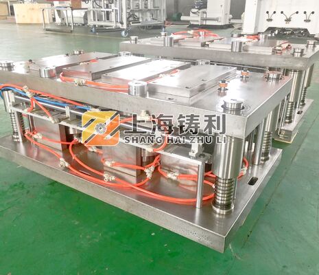 380V 24KW Aluminium Food Container Machine With Mitsubishi PLC SMC Pneumatic Components