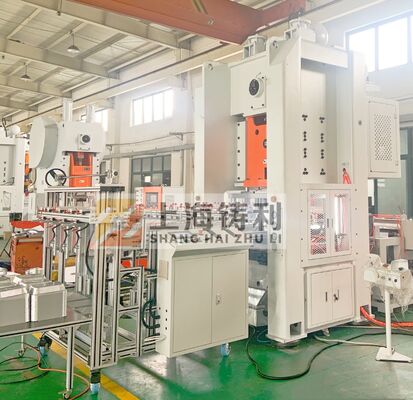 Schneider Vacuum Heat Treatment Aluminium Food Container Machine 40-68 Pcs/Min