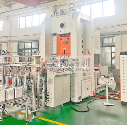 3003 H24 8011 O Alloy Aluminium Food Container Making Machine 40-68 Strokes Per Minute