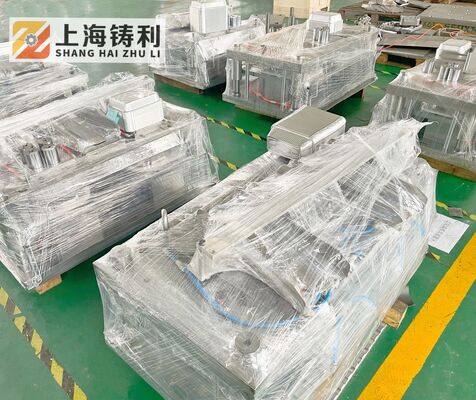 Mitsubishi PLC Controlled Aluminium Container Making Machine 12000KG Capacity