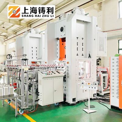 ZL-T80 80KN Aluminum Foil Container Making Machine With Mitsubishi PLC German Motor