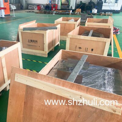Mitsubishi PLC Automatic Stacker Aluminium Container Making Machine With Inverter