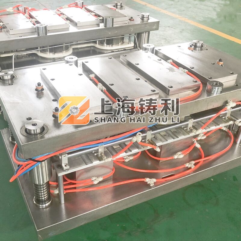 Mitsubishi PLC Automatic Stacker Aluminium Container Making Machine With Inverter